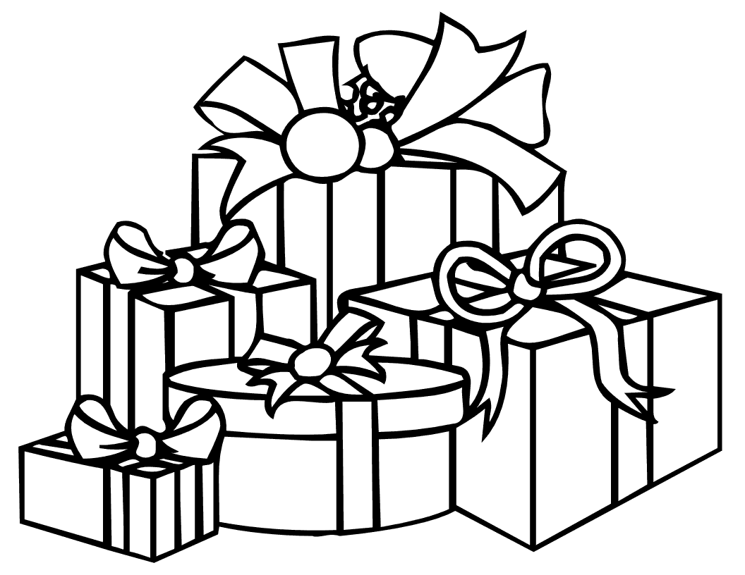Present Coloring Pages
 Christmas Presents Coloring Sheets