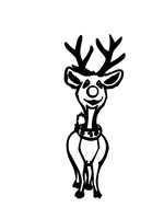 Reindeer from Front