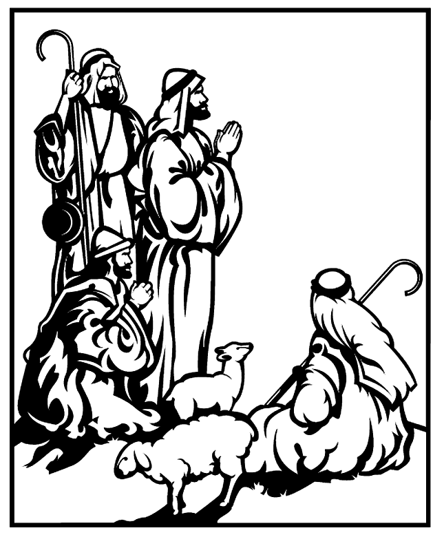 http://www.christmascoloring.net/images/religious/shepherds.gif